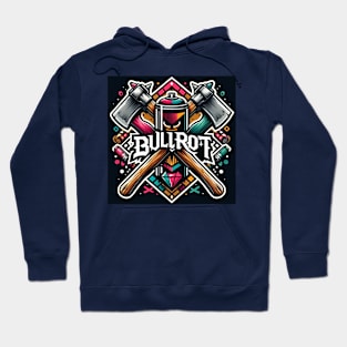 bullrot and graffiti artist Hoodie